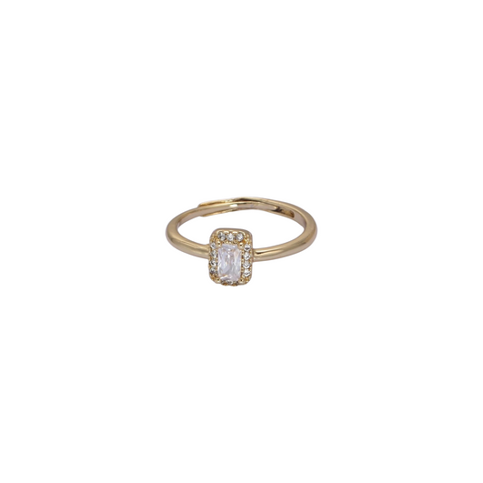 Simple CZ Ring