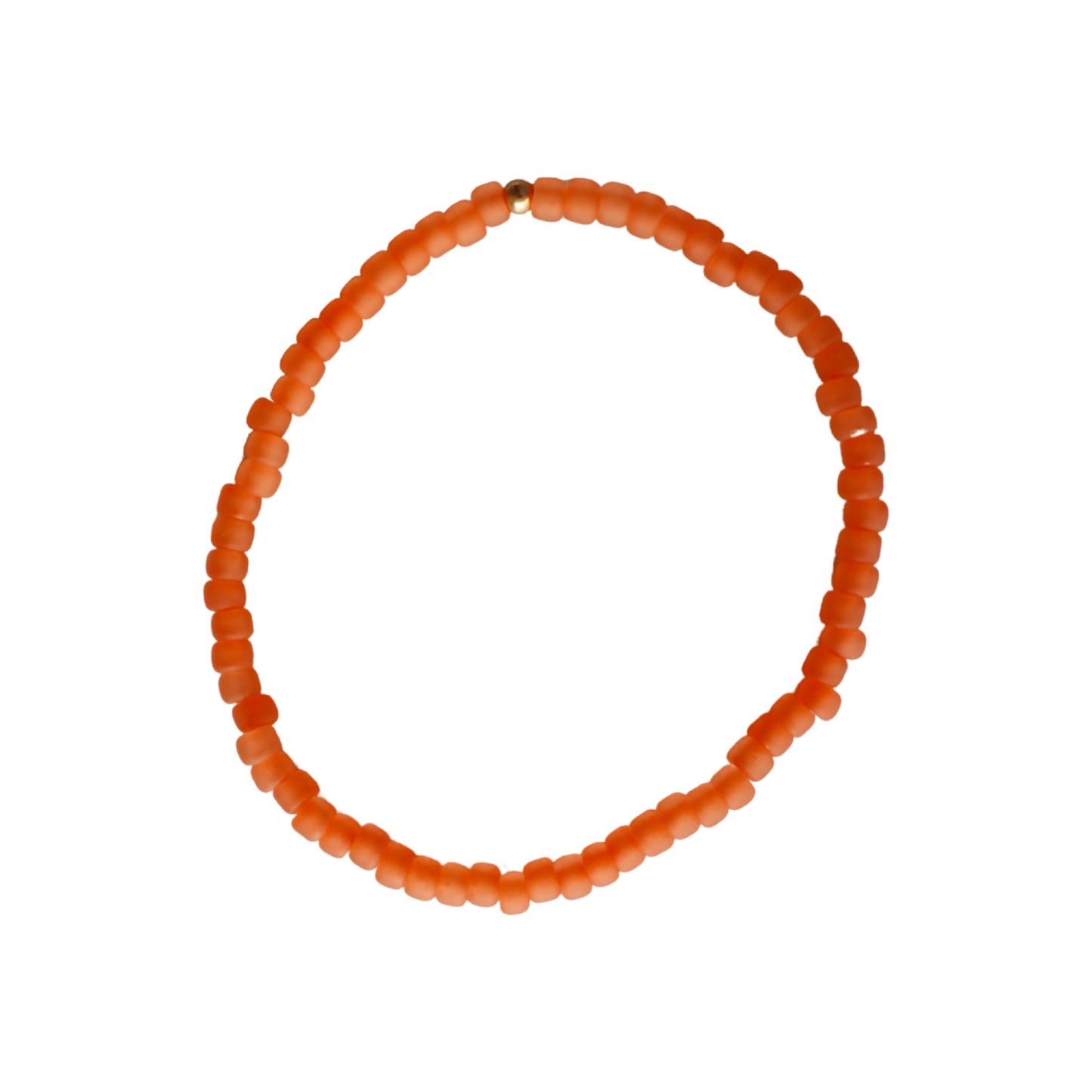 Laura Matte Coral Friendship Bracelet