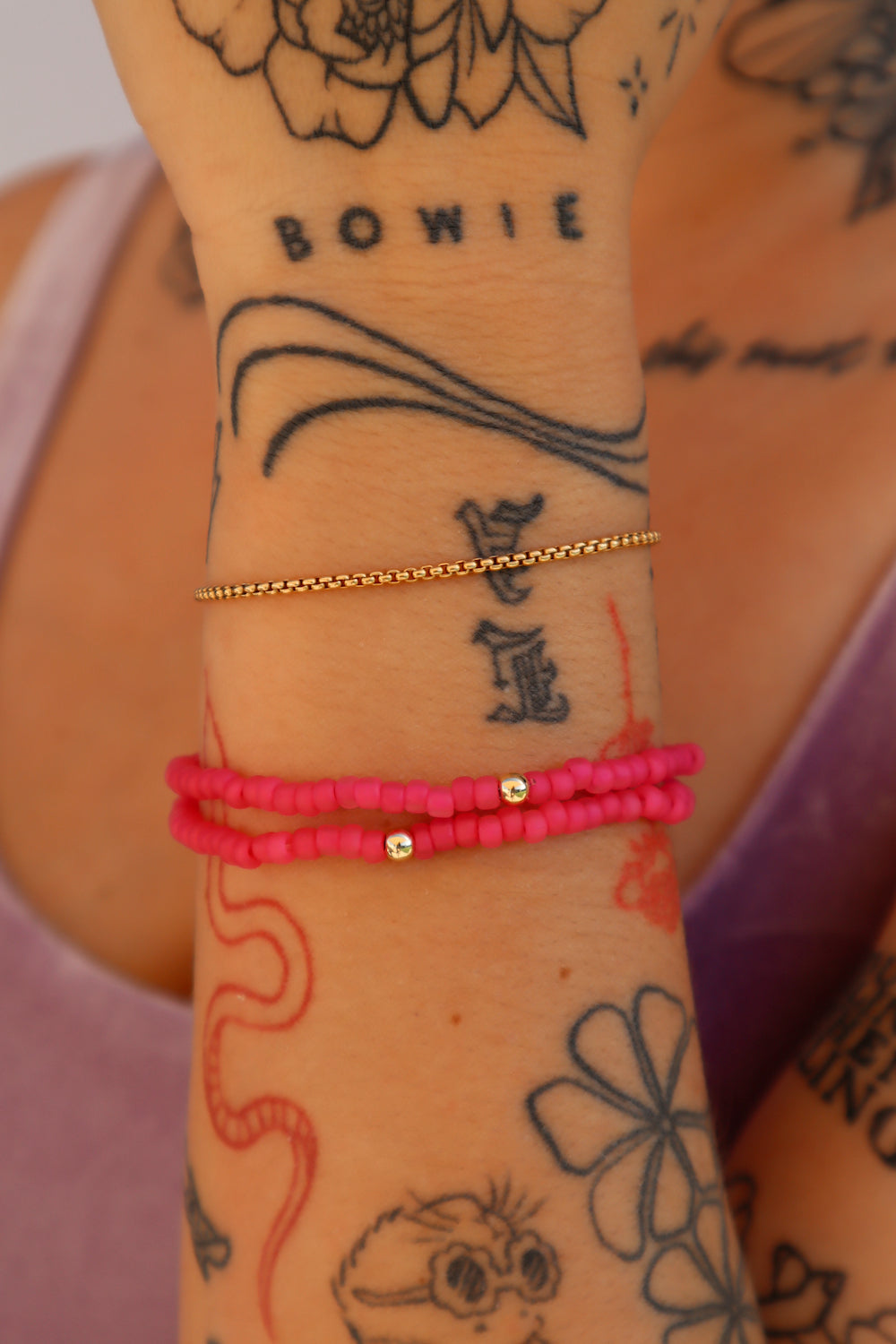 Pretty Pretty Princess Pink Friendship Bracelet